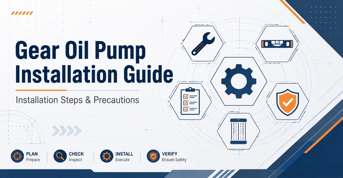 Gear Oil Pump Installation Guide: Methods and Key Precautions